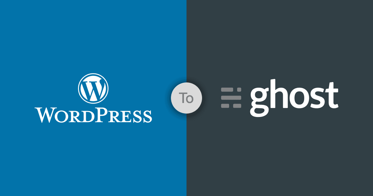 ghostに移行したよって話