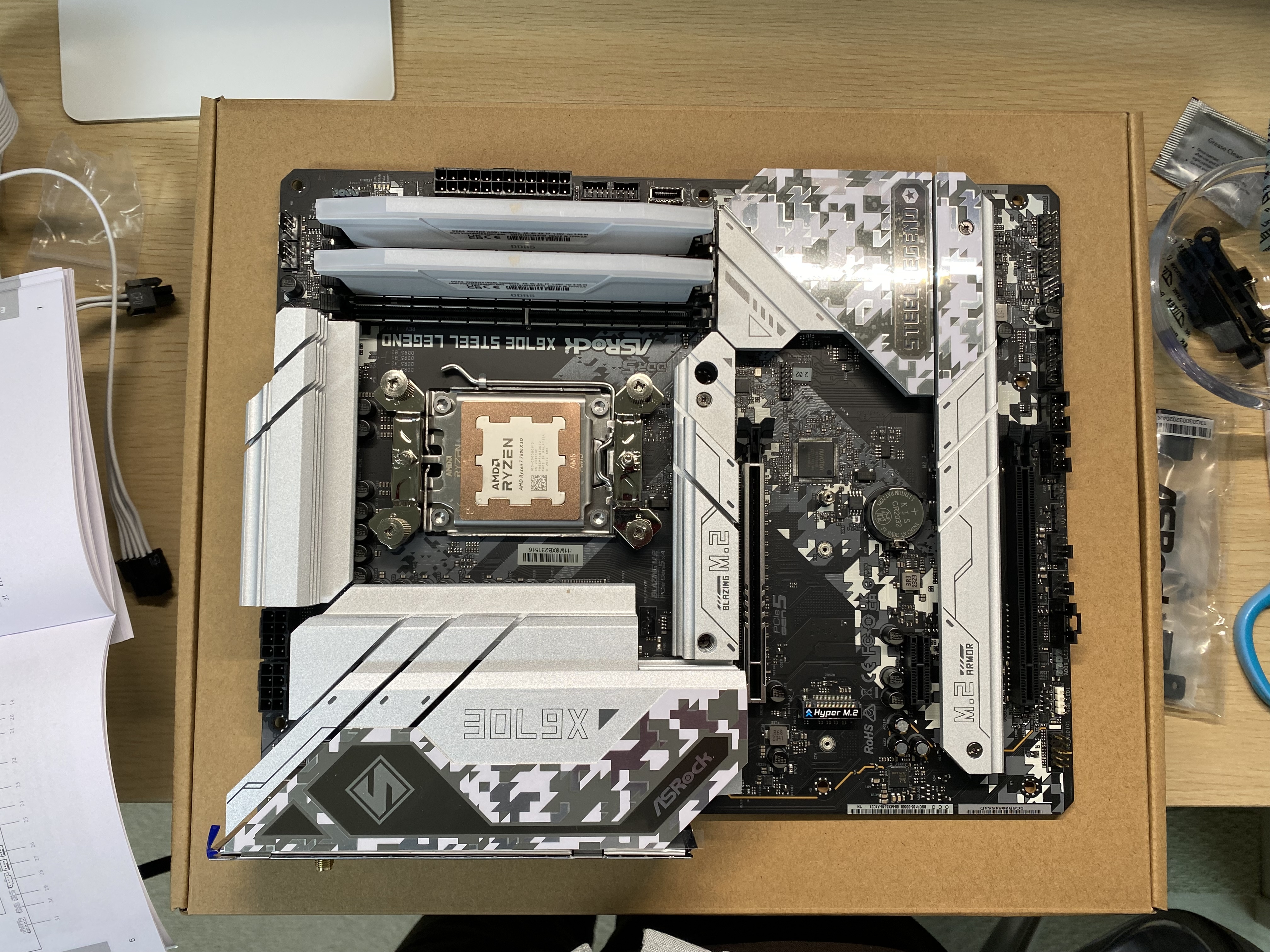 一通りパーツをセット完了